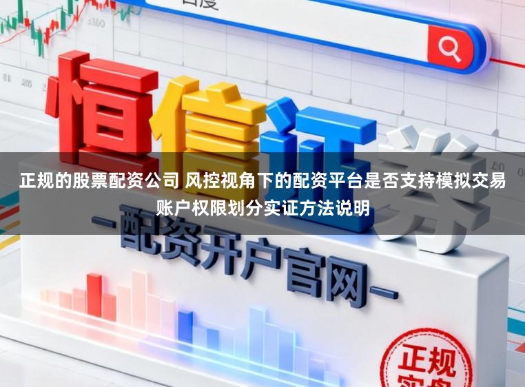 正规的股票配资公司 风控视角下的配资平台是否支持模拟交易账户权限划分实证方法说明