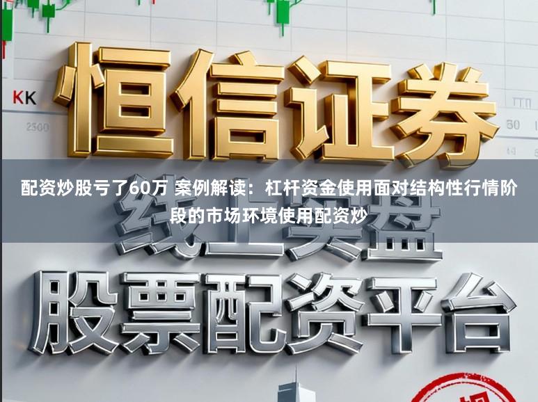 配资炒股亏了60万 案例解读：杠杆资金使用面对结构性行情阶段的市场环境使用配资炒